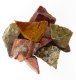 (image for) Good Price Parcel 10 pcs Rough Uncut Untreated Interesting Multicolour Mix Jasper 46 grams Natural Fragments Pieces Very Fine Quality & Color from Africa Buy Now!