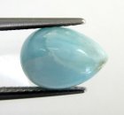 (bild för) Bra Pris Sällsynt Mycket Vackert Blå Larimar 2,55 carat Dropp Cabochon Slipning Mycket Bra Kvalitet & Färg från Dominikanska Republiken Köp Nu!