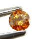 (image for) Good Price Top Lusterous Natural Orange Diamond 0,07 carat Brilliant Cut Very Good Quality & Colour Purchase Now!