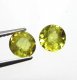 (bild för) Bra Pris Parti 2 st Lystrande Gulgrön Sphene (Titianit) 1,60 carat Rund Slipad Mycket Fin Kvalitet från Madagaskar Köp Nu!