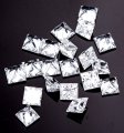(bild för) Bra Pris Parti Top Wesselton Vit (G) Diamant Tot. 1,00 carat Kalibrerad 0,02 ct/st Princess 1,5 mm Kvalitet VS Köp Nu!