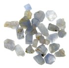 (bild för) Bra Pris Parti 25 st Mycket Fin Rå Oslipad Blå-blågrå Safir 15,09 carat Naturliga Kristaller Bra Färg & Kvalitet från Kashmir Pakistan Köp Nu!