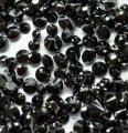 (bild för) Bra Pris Parti Naturlig Svart Diamant Tot. 1,00 carat Kalibrerad 0,01 ct/st Brilliant 1,2 mm Kvalitet SI Köp Nu!
