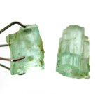 (bild för) Bra Pris Parti 2 st Rå Sällsynt Blåaktigt Grön Smargad Kristall 4,60 carat Naturlig Kristall Transparent-Transl. Afghan Köp Nu!