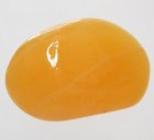 Spännande Trumlad Orange Kalcit 6-8 gram Translucent Skarp Färg