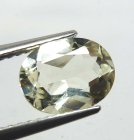 (bild för) Bra Pris Vacker Brasiliansk Mycket Fint Grönaktigt Gul Beryll 1,47 carat Oval Slipning Topp Lyster & Topp Kvalitet Trevligt Samlar objekt Köp Nu!