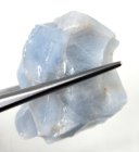 (image for) Good Price Exciting Rough Uncut Beautiful Blue Calcite 12,9 grams Natural Fragment Piece Translucent & Sharp Color from Brazil Buy Now