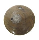 (bild för) Bra Pris Unikt Smycke Fossil Ammonit i Matrix 12,50 gram Polerat Hänge med Hål från Marocko Köp Nu!