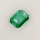 Bra Pris Sällsynt Vacker Grön Smaragd 1,23 carat Oktagon Slipning Mycket Fin Kvalitet från Zambia Köp Nu!
