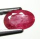 (bild för) Bra Pris Mycket Fin Rosaaktigt Röd - Purpur Röd Rubin 0,60 carat Oval Slipad Fin Lyster & Prisvärd Kvalitet från Madagaskar Köp Nu!