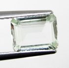 (bild för) Bra Pris Mycket Vacker Ljus Gulaktig Grön Heliodor (Beryll) 1,07 carat Oktagon Slipning Fin Kvalitet & Lyster från Brasilien Köp Nu!