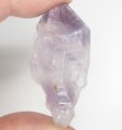 (bild för) Bra Pris Vacker Obehandlad Rå Oslipad Violett Ametist Spets 29,3 Gram Naturligt Terminerad Kristall Finaste Kvalitet från Brasilien Köp den Nu!
