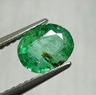 Good Price Rare Beutiful Green Panjshir Emerald 0,85 carat Oval Cut Nice Quality fr Panjshir Valley Afganistan Purchase Now!