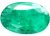 (image for) Good Price Very Nicely Green Zambian Emerald 0,36 carat Oval Facet Cut Priceworthy Commercial Quality Purchase Now!