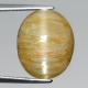 Bra Pris Mycket Fin Mexikansk Opal Kattöga 8,91 carat Oval Cabochon Slipning Skarpt Öga Köp Nu!