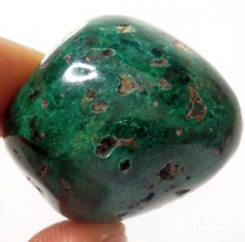 Bra Pris Mycket Fin Polerad Trumlad Krysokolla 6-8 Gram Fint Mönstrad Färg & Bra Kvalitet från Afrika Köp Nu!