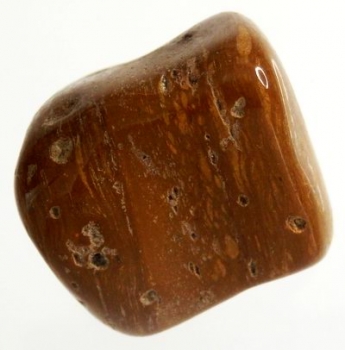 Bra Kvalitet Trumlad Gul Jaspis 12-14 gram Fin Färg och Mönster