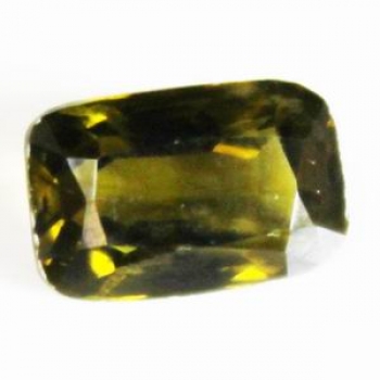 Bra Pris Mycket Sällsynt Grönbrun Enstatit 3,67 carat Kudd Slipning Samlarsten Från Burma Köp Nu!