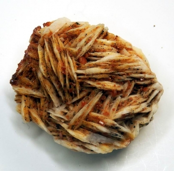 Bra Pris Mycket Fin Intressant Baryt med Små Vanadinit Kristaller 52,8 gram Samlar Mineral från Marocko Köp Nu!