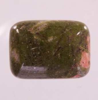 Bra Pris Mycket Fin Flerfärgad Unakit 15,99 carat Kudd Cabochon Bra Kvalite från USA Köp Nu!