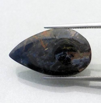 Bra Pris Naturens Design Mycket Fin Kvalitet Pietersit 4,66 carat Dropp Cabochon Hög Intressant Rällsynt Samlar Sten från Afrika köp Nu!