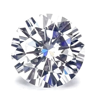 Bra Pris Mycket Fin Vit (H) Diamant 0,01 carat Brilliant Slipning 1,3 mm Kvalitet SI Köp Nu!