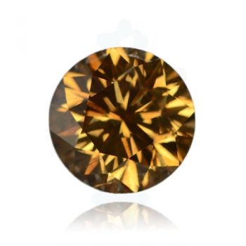 Bra Pris Topp lystrande Naturlig Brun Diamant 0,03 carat Brilliant Slipning 1,95 mm Kvalitet SI Köp Nu!