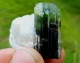 Bra Pris Vacker Grön Topp Turmalin 95,96 carat Naturlig Kristall med Fältspat från Kunar Afganistan Köp Nu!