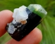 Bra Pris Vacker Grön Topp Turmalin 88,93 carat Naturlig Kristall med Fältspat från Kunar Afganistan Köp Nu!