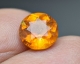 Bra Pris Mycket sällsynt Stor Klinohumit 2,92 carat Rund Slipad Fin Orange från Tajikistan Köp Nu!
