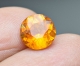Bra Pris Mycket sällsynt Stor Klinohumit 2,92 carat Rund Slipad Fin Orange från Tajikistan Köp Nu!