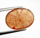 Bra Pris Sällsynt Orange "Konfetti" Solsten 6,87 carat Oval Cabochon Fin Lyster fr Afrika Köp Nu!