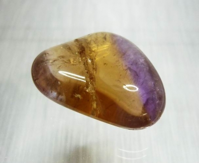 Bra Pris Trumlad Naturlig Äkta Ametrin 4-6 gram Bra Lyster och Färg fr Bolivia Köp Nu!