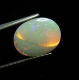 Bra Pris Lystrande Solid Opal 1,51 carat Oval Cabochon från Australien Köp Nu!