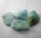 Bra Pris Parti 4 st Fin Obehandlad Akvamarin 227 carat Naturlig Kristall från Skardu Pakistan Köp Nu!