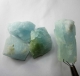 Bra Pris Parti 4 st Fin Obehandlad Akvamarin 227 carat Naturlig Kristall från Skardu Pakistan Köp Nu!