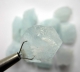Bra Pris Parti 12 st Fin Obehandlad Akvamarin 210 carat Naturlig Kristall från Skardu Pakistan Köp Nu!
