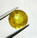 Bra Pris Topp Lyster Gulgrön Sphene (Titianit) 1,32 carat Rund Slipad Mycket Fin Kvalitet från Madagaskar Köp Nu!