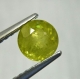Bra Pris Topp Lyster Gulgrön Sphene (Titianit) 0,84 carat Rund Slipad Mycket Fin Kvalitet från Madagaskar Köp Nu!