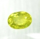 Bra Pris FIn Lyster Gulgrön Sphene (Titianit) 1,04 carat Oval Slipad Mycket Fin Kvalitet från Madagaskar Köp Nu!