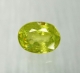 Bra Pris FIn Lyster Gulgrön Sphene (Titianit) 1,28 carat Oval Slipad Mycket Fin Kvalitet från Madagaskar Köp Nu!