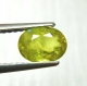 Bra Pris FIn Lyster Gulgrön Sphene (Titianit) 1,06 carat Oval Slipad Mycket Fin Kvalitet från Madagaskar Köp Nu!