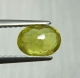 Bra Pris FIn Lyster Gulgrön Sphene (Titianit) 1,06 carat Oval Slipad Mycket Fin Kvalitet från Madagaskar Köp Nu!