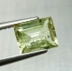 Bra Pris Vacker Gulgrön Heliodor (Beryll) 1,28 carat Baugett Slipning Fin Kvalitet från Brasilien Köp Nu!