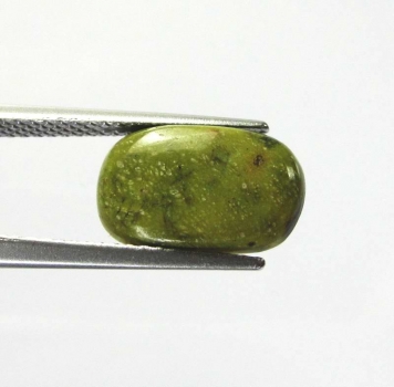 Bra Pris Mycket Intressant Stichtit 2,20 carat Kudd Cabochon Vacker Färg fr Tasmanien Köp Nu!