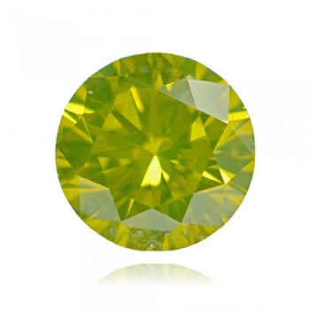 Bra Pris Topp lystrande Naturlig Gul Diamant 0,08 carat Brilliant Slipning 2,75 mm Kvalitet SI Köp Nu!