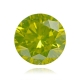 Bra Pris Topp lystrande Naturlig Gul Diamant 0,12 carat Brilliant Slipning 3,15 mm Kvalitet SI Köp Nu!