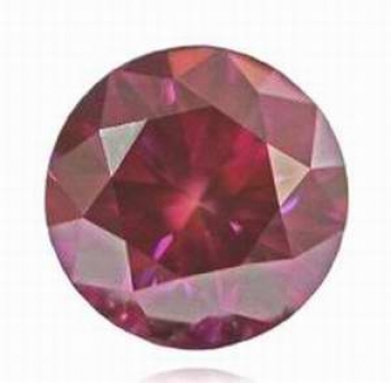 Bra Pris Topp lystrande Naturlig Purpur Rosa Diamant 0,09 carat Brilliant Slipning 2,85 mm Kvalitet SI Köp Nu!
