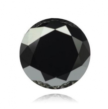Bra Pris Lystrande Naturlig Svart Diamant 0,15 carat Brilliant Slipning 3,2 mm Mycket Bra Kvalitet Köp Nu!