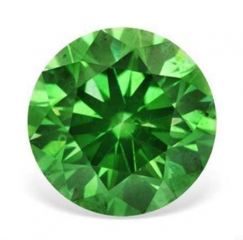 Bra Pris Parti Naturlig Grön Diamant Tot. 1,00 carat Kalibrerad 0,08 ct/st Brilliant 2,75 mm Kvalitet SI Köp Nu!